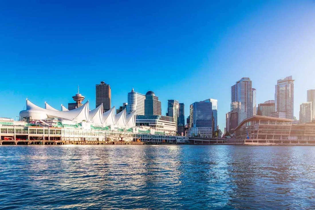 Vancouver waterfront skyline